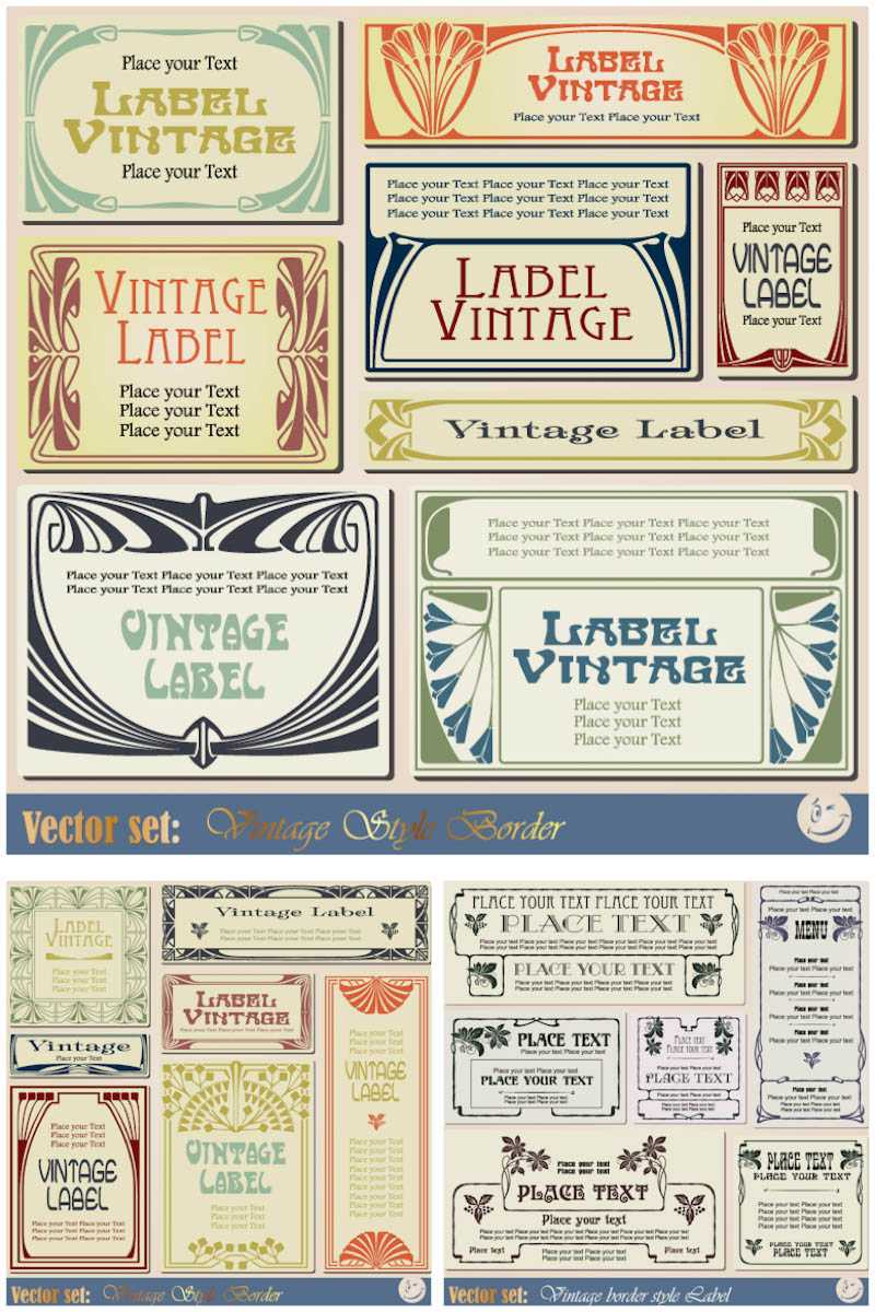 19 Vintage Label Template Images – Free Vintage Tag Label With Regard To Free Printable Vintage Label Templates