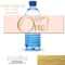 1St Birthday Blush Pink Gold Glitter, Printable Water Bottle Labels –  Digital Diy Within Diy Water Bottle Label Template