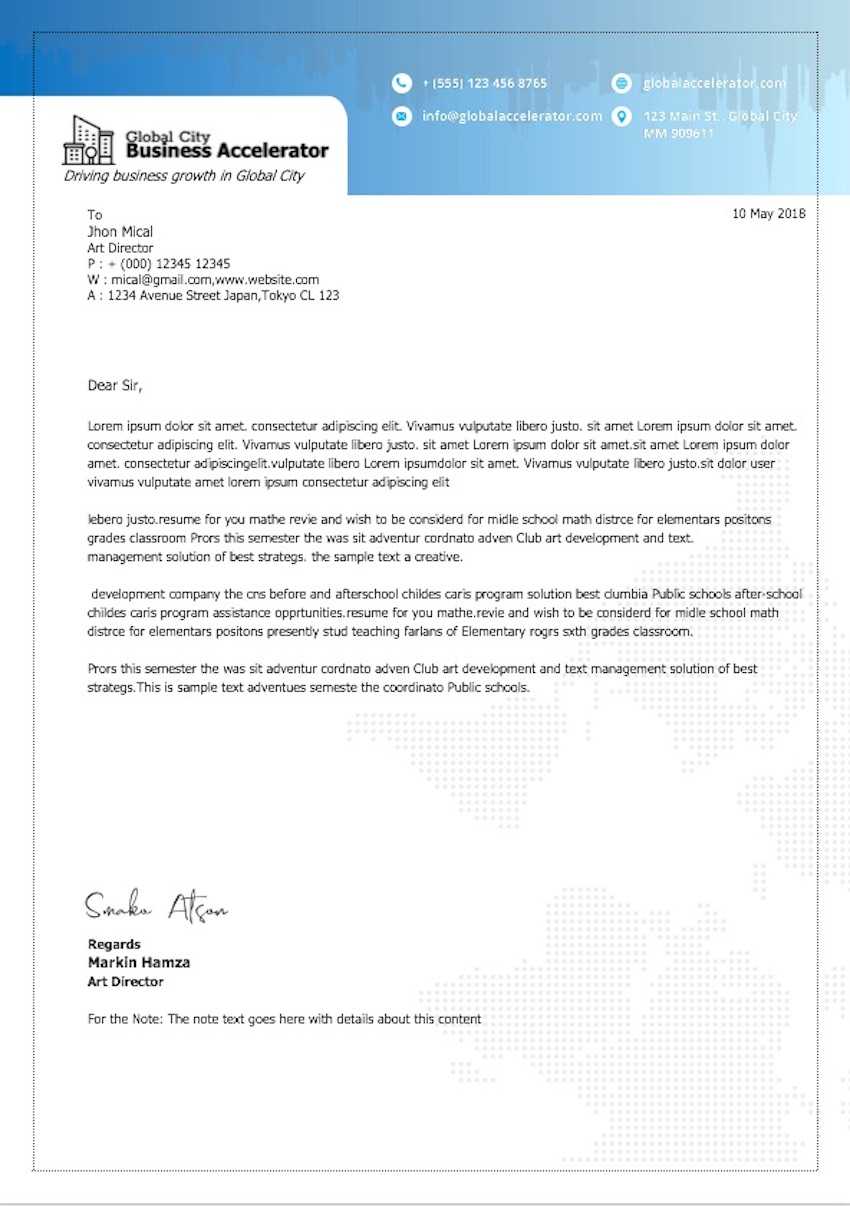 20 Best Free Microsoft Word Corporate Letterhead Templates Within Company Letterhead Template Doc