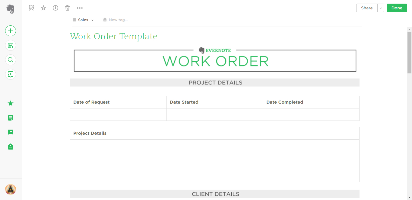 21 Evernote Templates & Workflows To Skyrocket Productivity For Evernote Meeting Notes Template