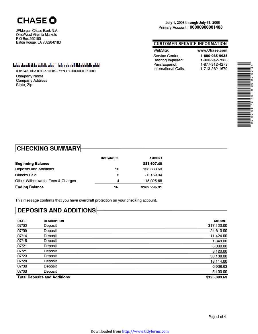 23 Editable Bank Statement Templates [Free] ᐅ Template Lab With Credit Card Statement Template Excel