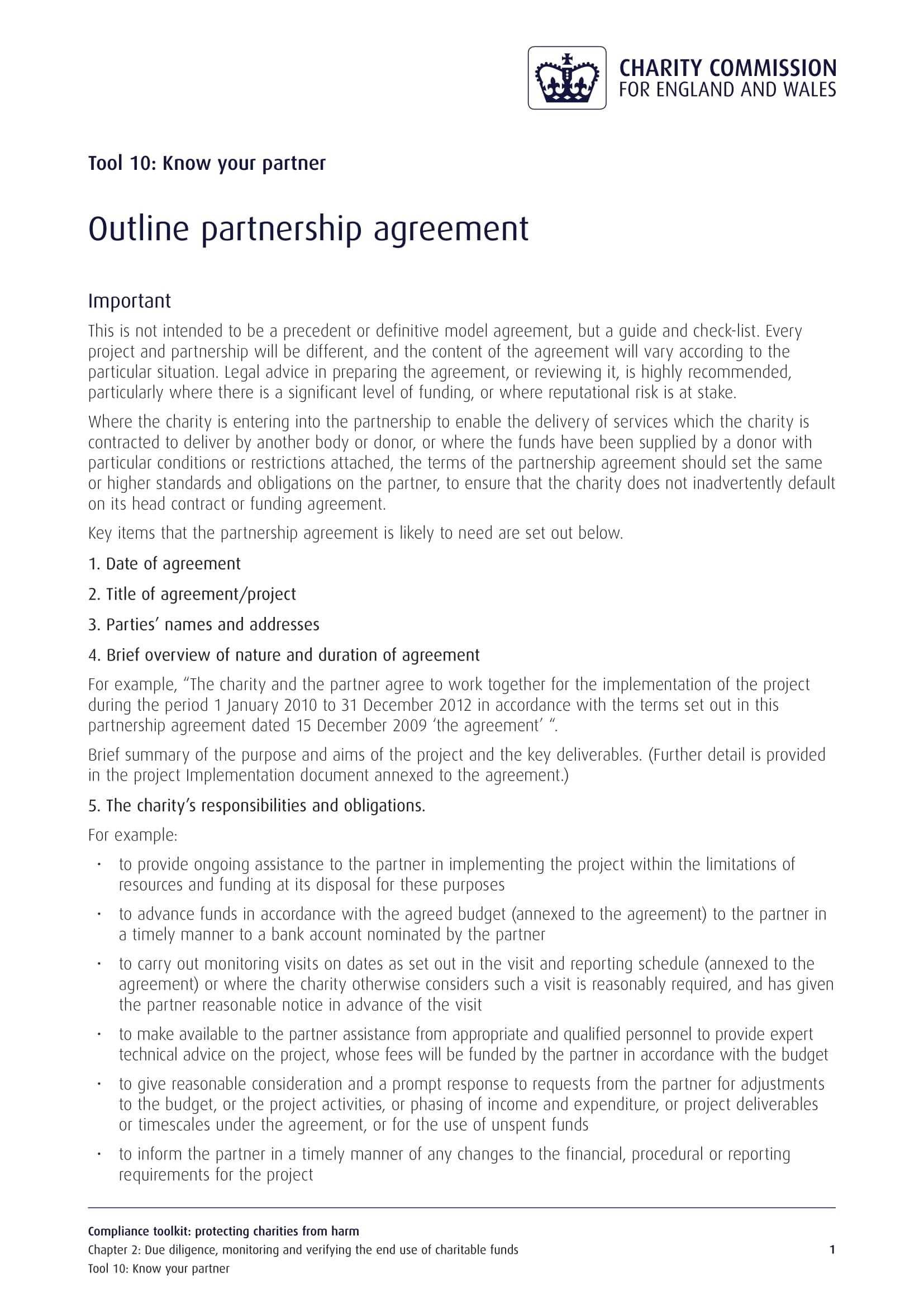 24+ Free Partnership Agreement – Pdf, Doc | Examples Inside Free Business Partnership Agreement Template Uk