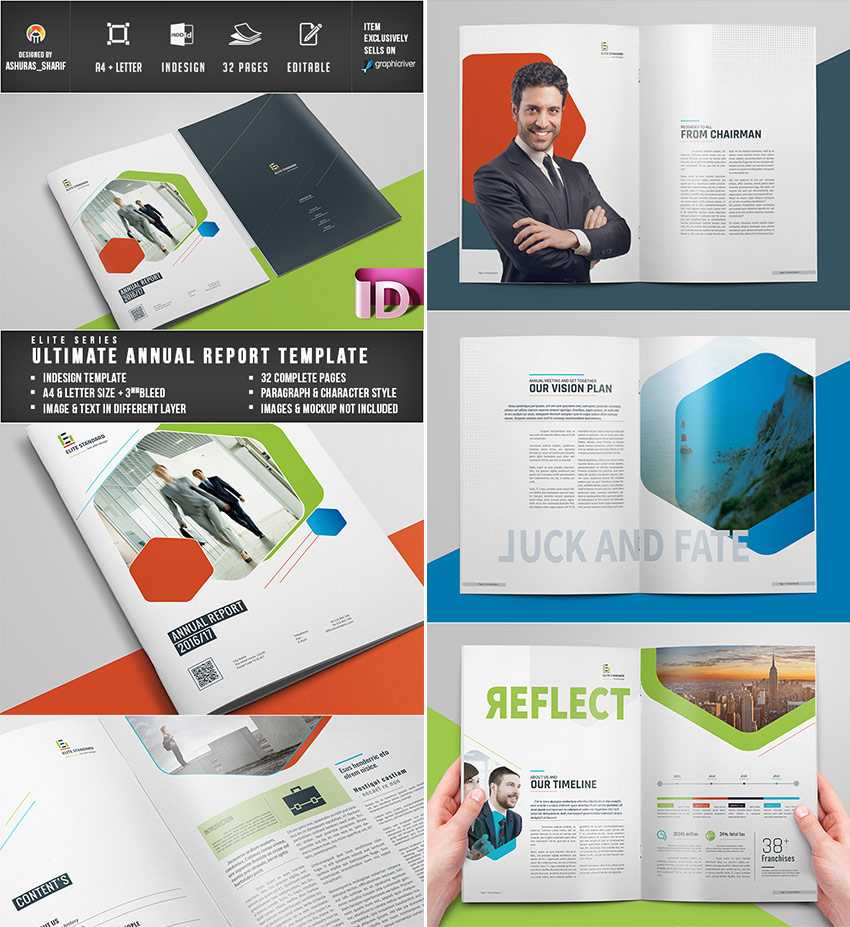 25+ Best Annual Report Templates – With Creative Indesign For Free Annual Report Template Indesign