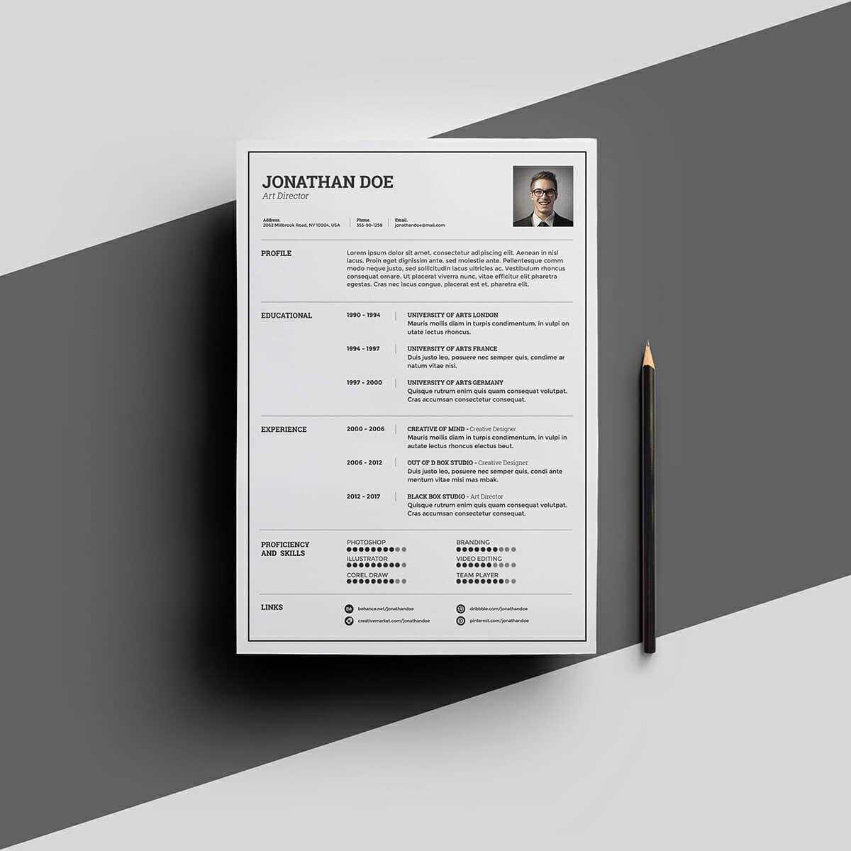 25 Resume Templates For Microsoft Word [Free Download] Regarding Free Downloadable Resume Templates For Word