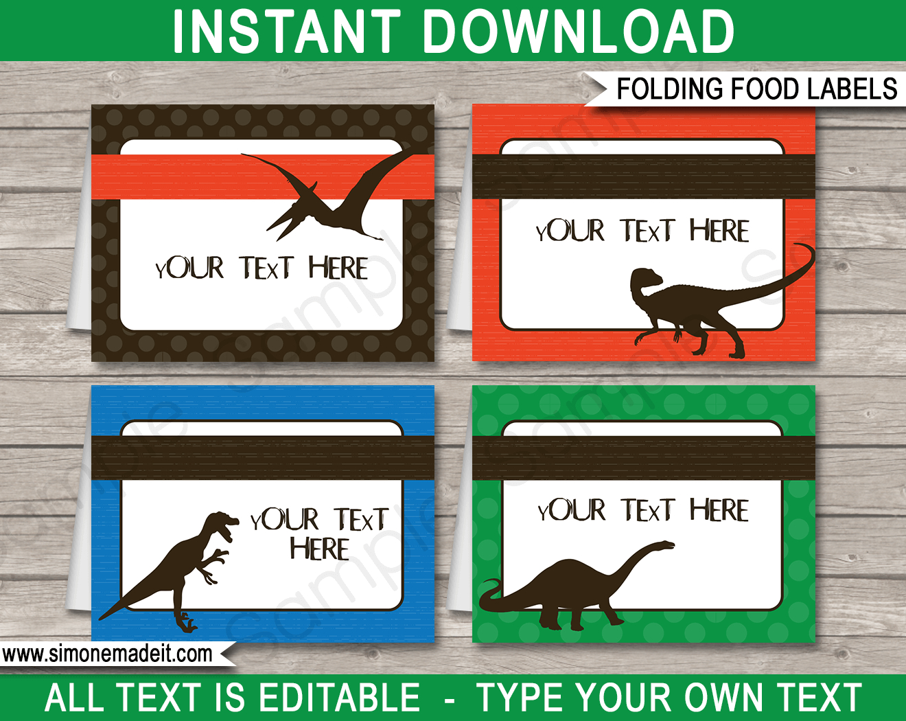 26 Images Of Dinosaur Party Food Label Template | Migapps Pertaining To Food Label Template For Party