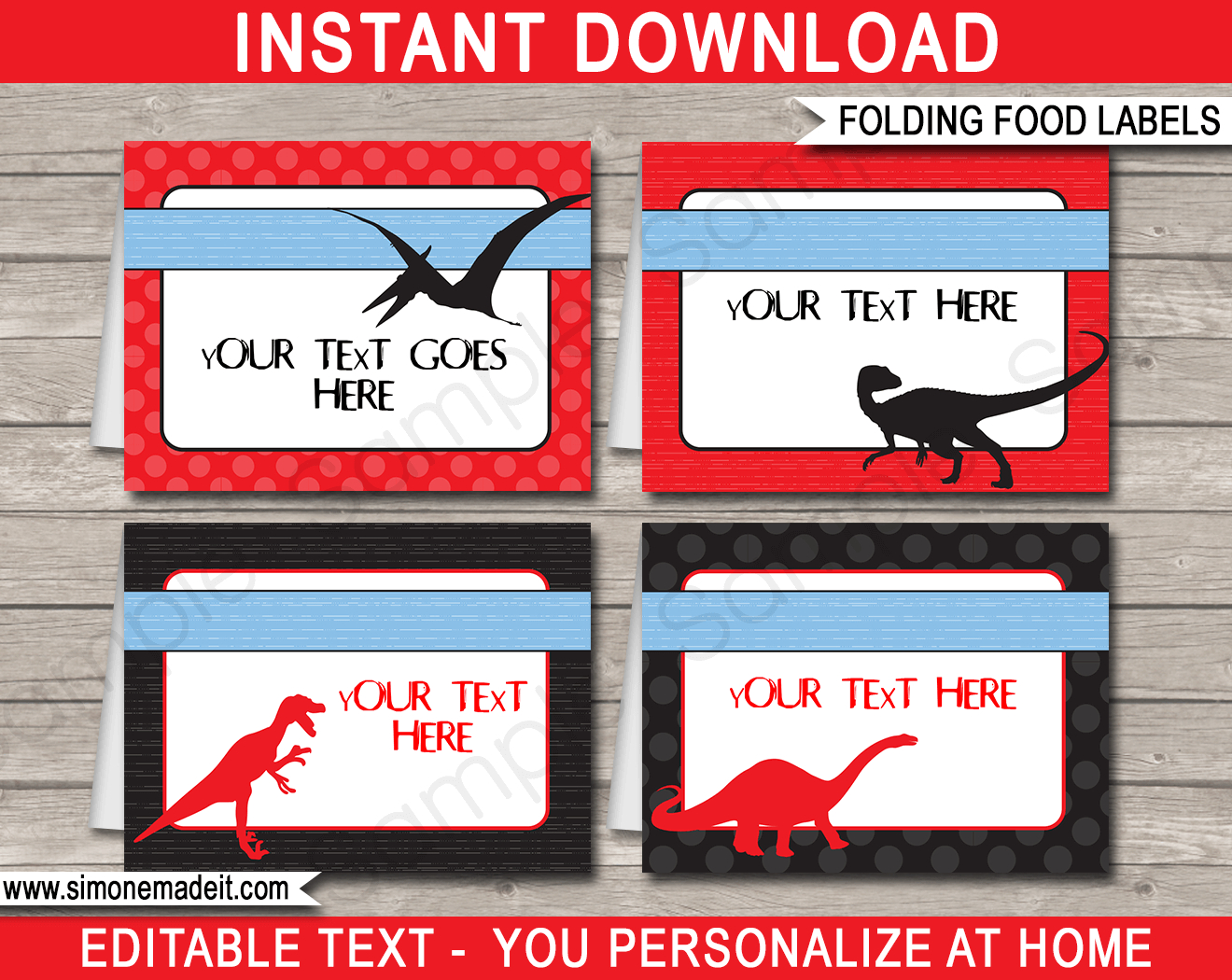 26 Images Of Dinosaur Party Food Label Template | Migapps Pertaining To Food Label Template For Party