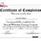 27 Images Of Makeup Class Certificates Template | Masorler Pertaining To Class Completion Certificate Template