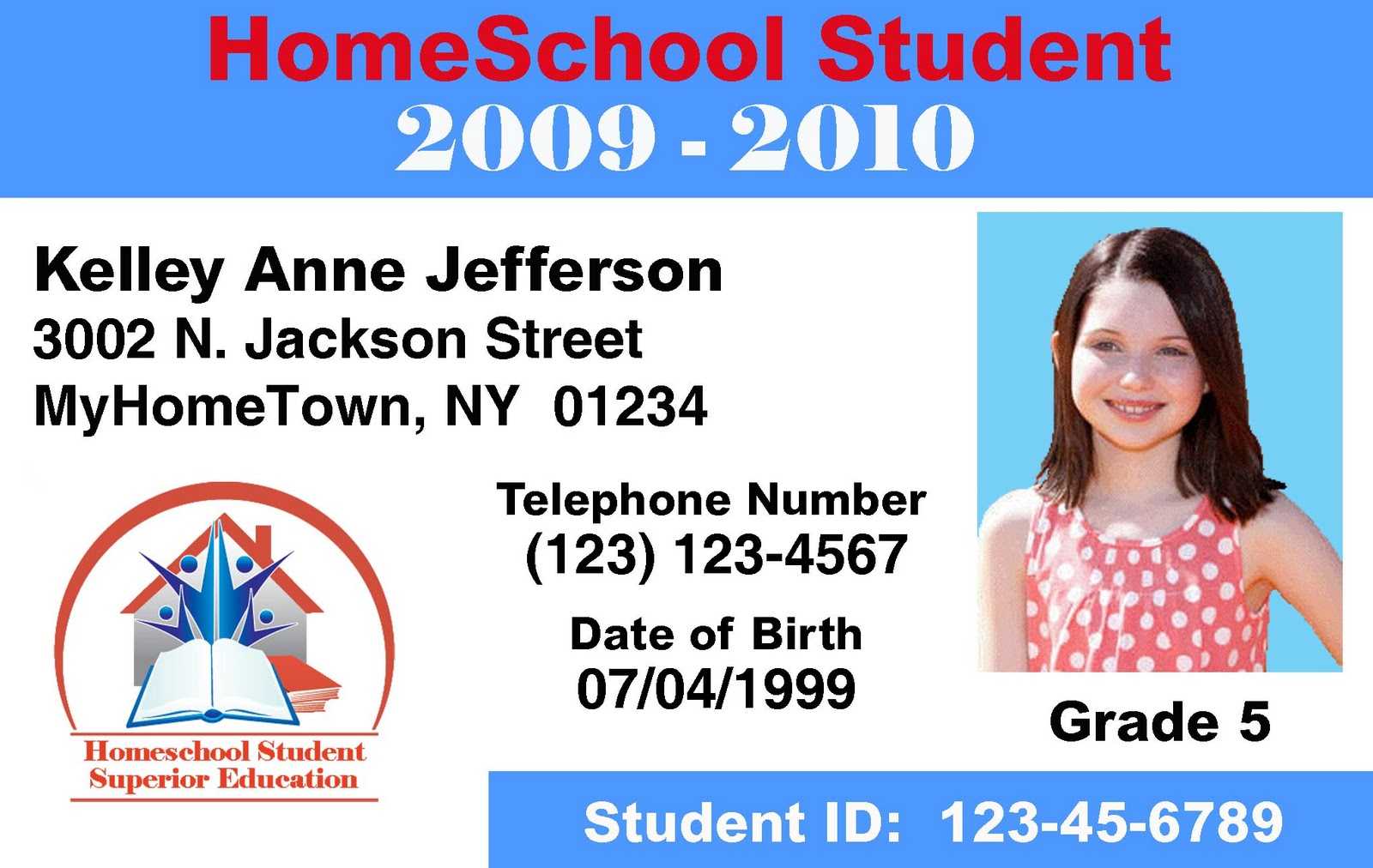 27 Images Of Online School Id Card Template | Masorler For College Id Card Template Psd