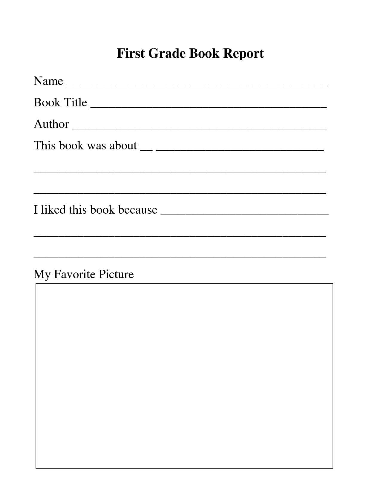 28 Images Of Template For First Grade List | Masorler Throughout First Grade Book Report Template