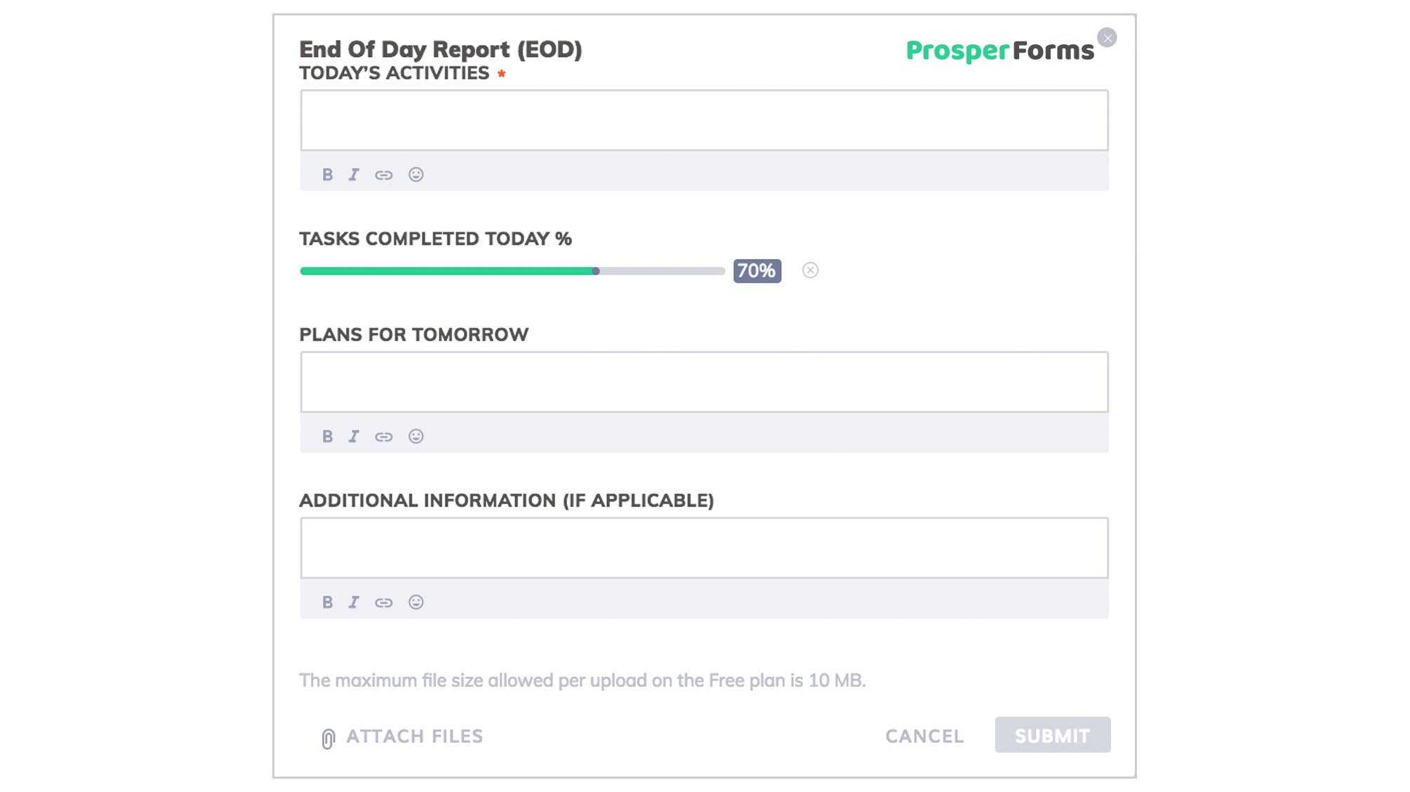 3 Best Examples: Daily Report Template | Free Templates Download Inside Daily Report Sheet Template