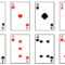 30 Playing Cards Template Free | Andaluzseattle Template Example With Deck Of Cards Template