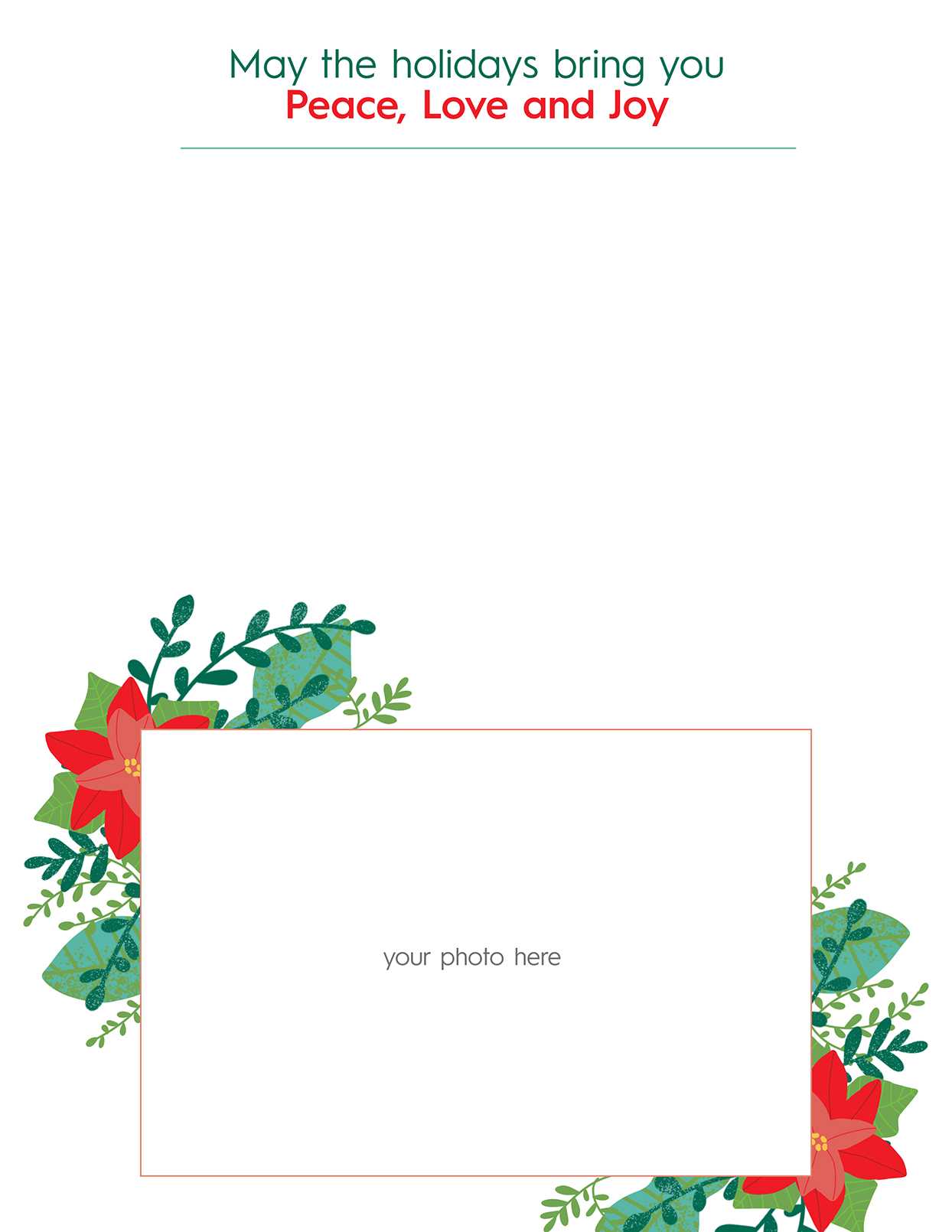 33 Free Templates To Help You Send Holiday Cheer Pertaining To Christmas Letter Templates Free Printable