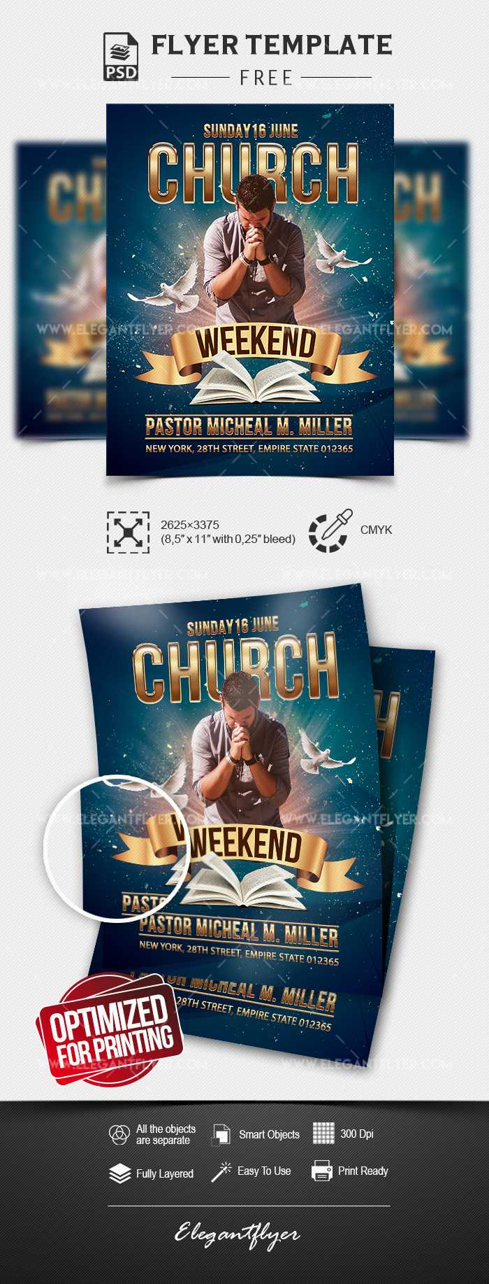 34+ Free Psd Church Flyer Templates In Psd For Special Within Free Church Flyer Templates Download