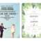 35+ Wedding Invitation Wording Examples 2020 | Shutterfly Inside Church Wedding Invitation Card Template