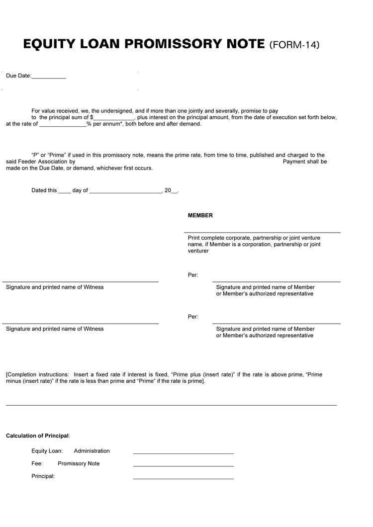38+ Free Promissory Note Templates & Forms (Word | Pdf) Regarding File Note Template Legal