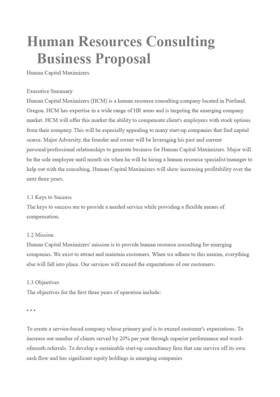 39 Best Consulting Proposal Templates [Free] ᐅ Template Lab Regarding Consulting Proposal Template Word