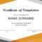 40 Fantastic Certificate Of Completion Templates [Word pertaining to Class Completion Certificate Template
