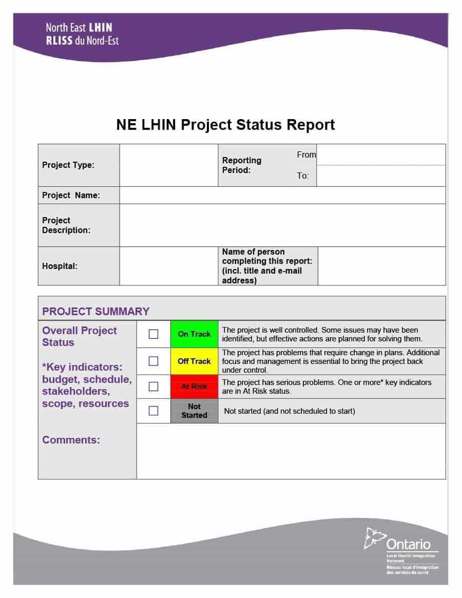 40+ Project Status Report Templates [Word, Excel, Ppt] ᐅ In Daily Project Status Report Template
