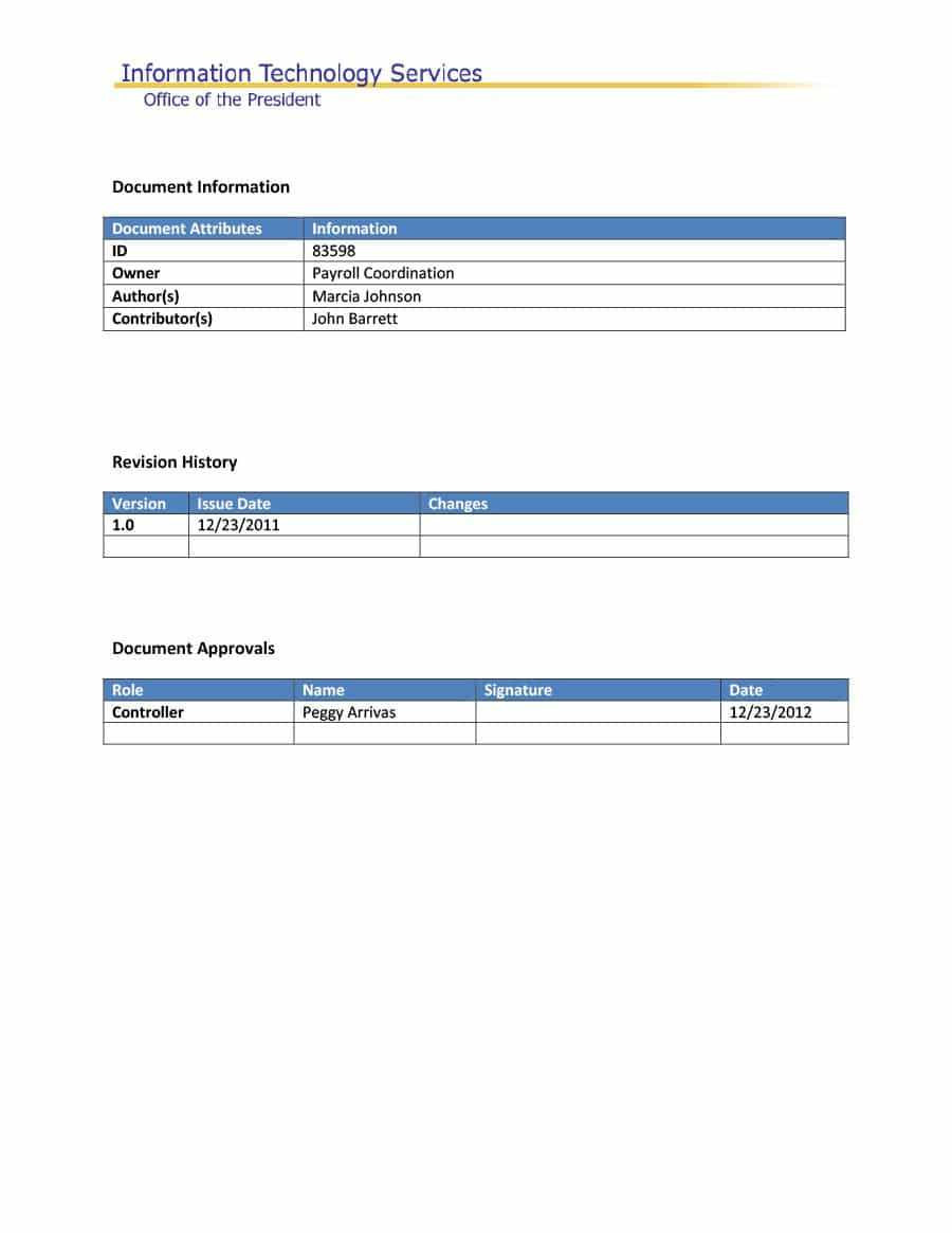 40+ Simple Business Requirements Document Templates ᐅ For Example Business Requirements Document Template