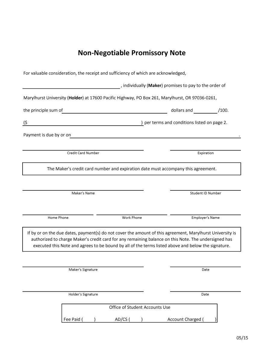 45 Free Promissory Note Templates & Forms [Word & Pdf] ᐅ Intended For File Note Template Legal