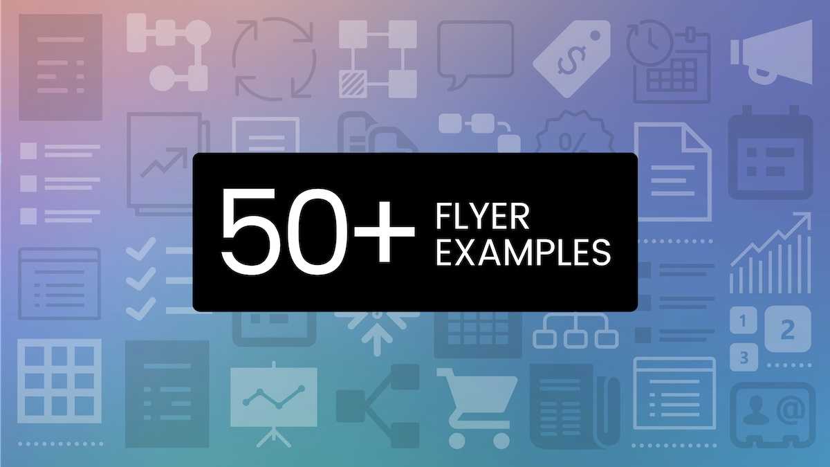 50+ Captivating Flyer Examples, Templates And Design Tips Within Designs For Flyers Template