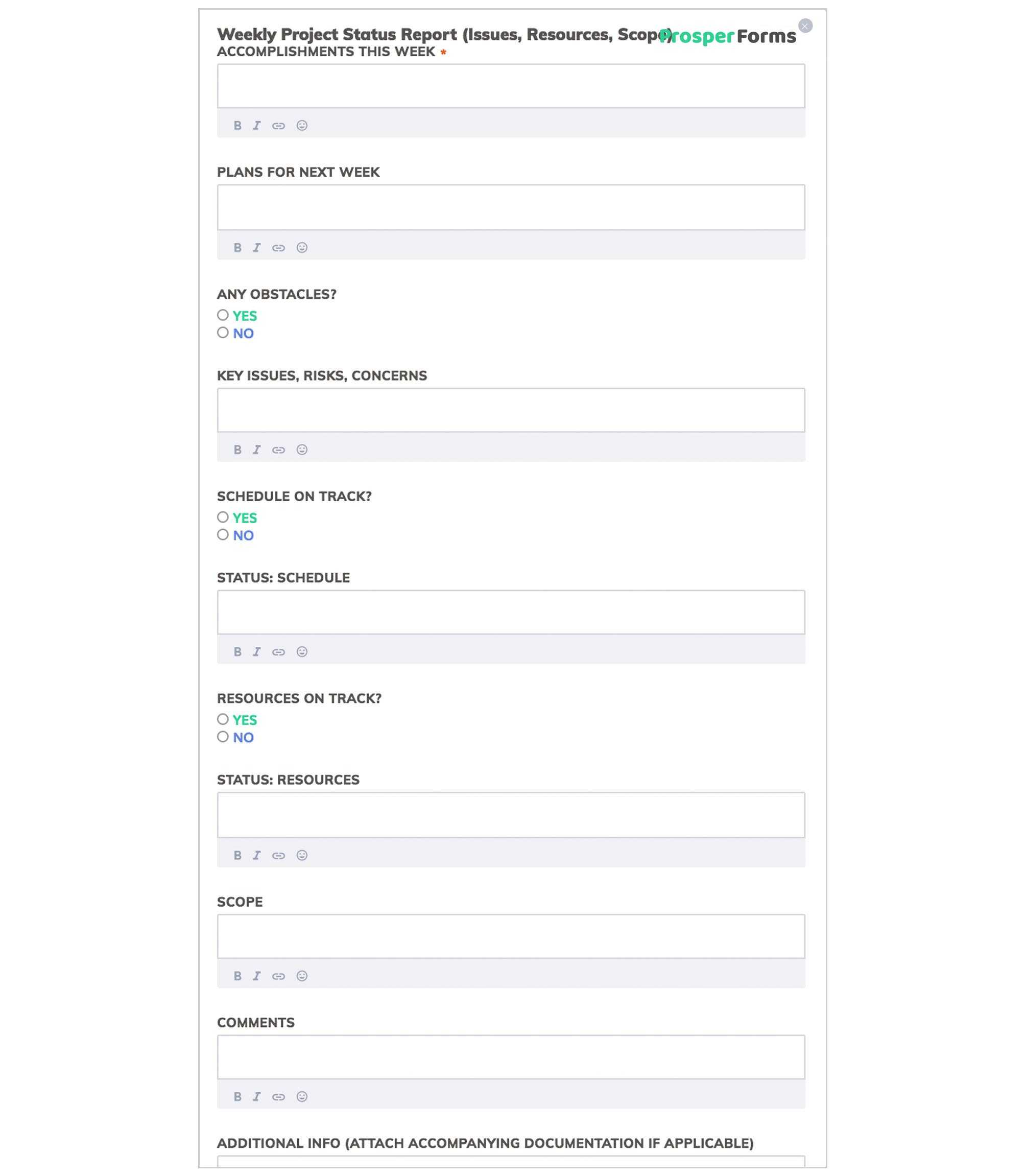 6 Awesome Weekly Status Report Templates | Free Download Pertaining To Development Status Report Template