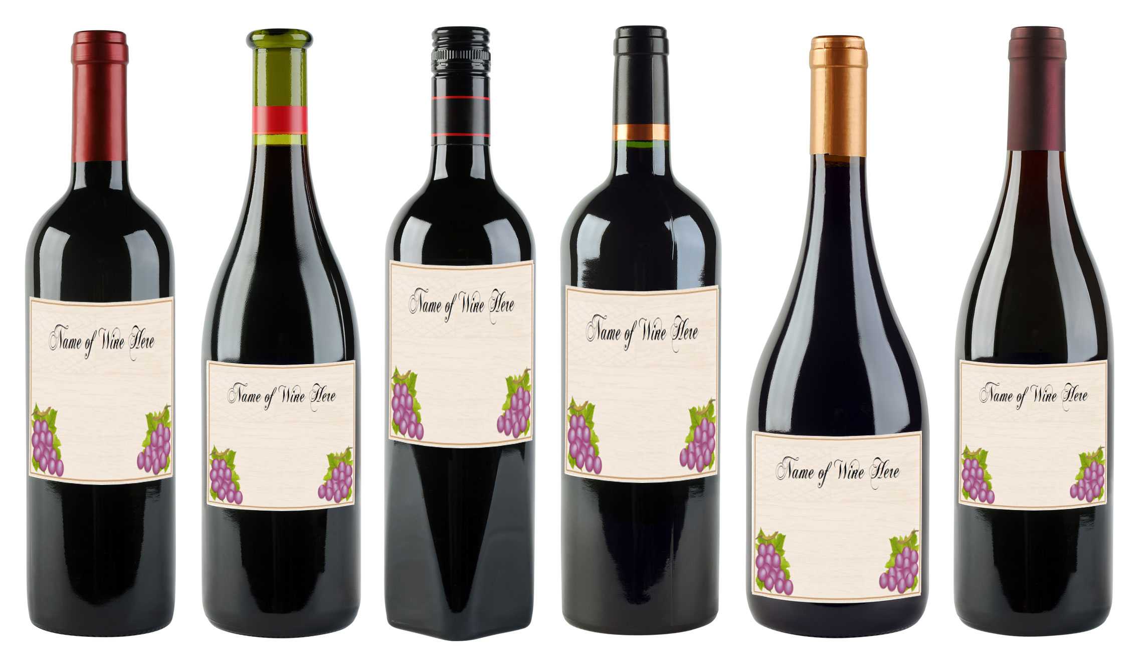 Free Wedding Wine Label Template Best Professional Templates