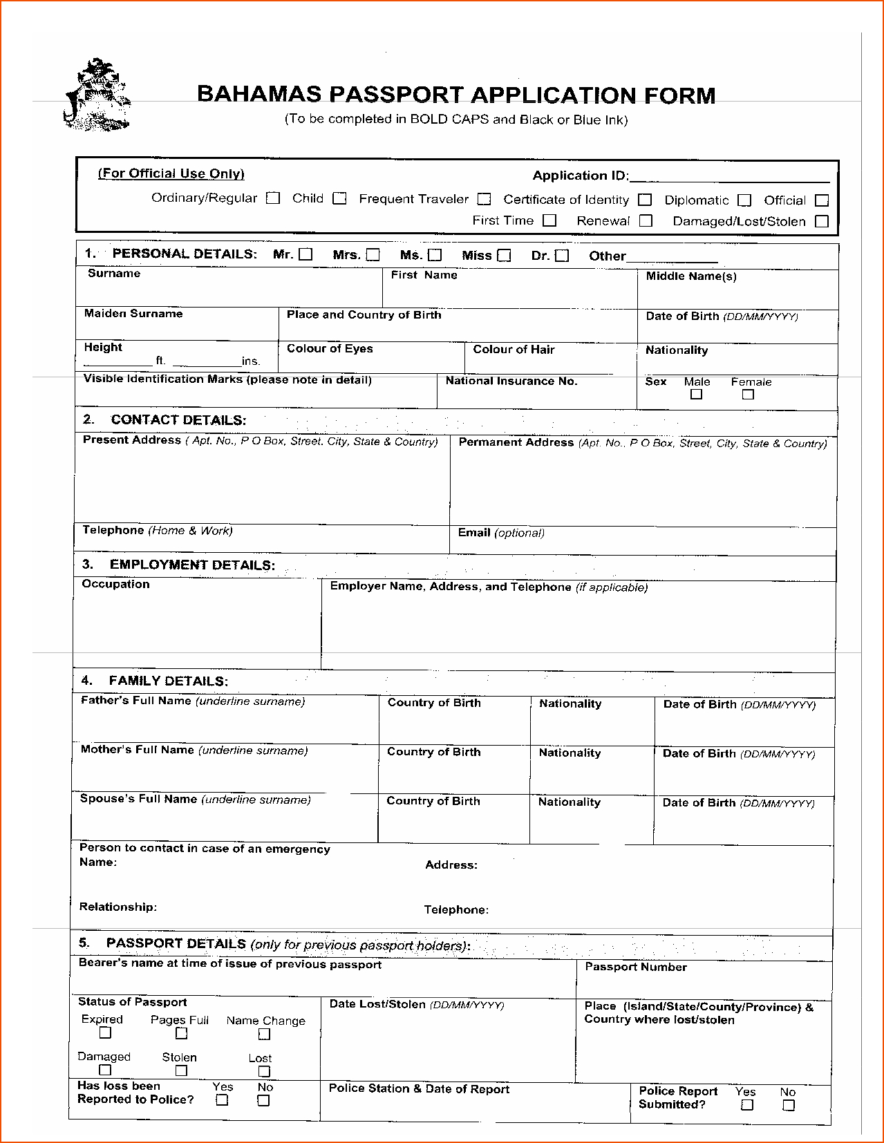 7+ Birth Certificate Template For Microsoft Word Throughout Editable Birth Certificate Template