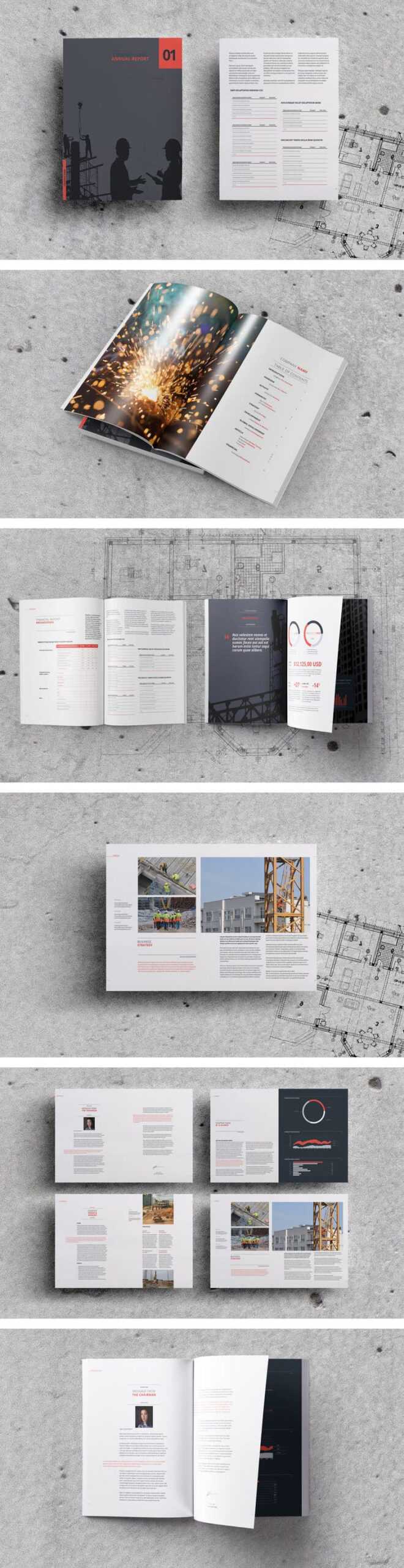 75 Fresh Indesign Templates And Where To Find More For Free Annual Report Template Indesign