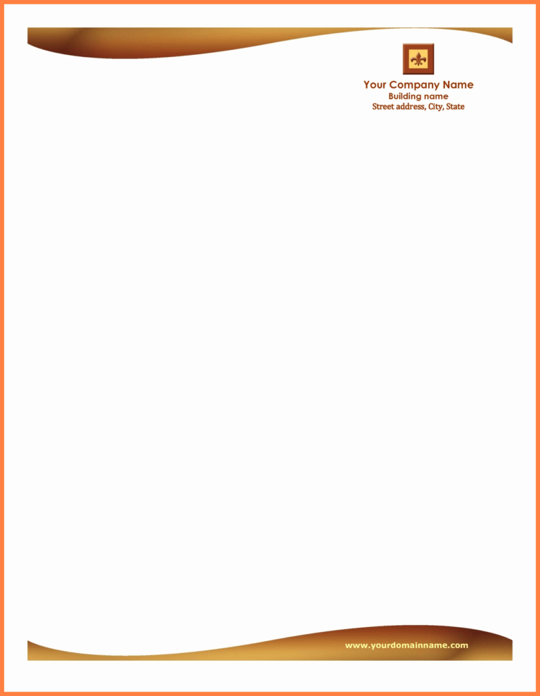 Church Letterhead Template