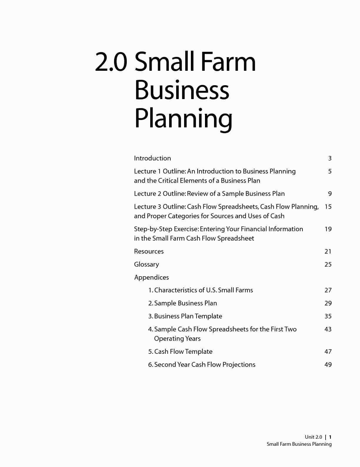 Agriculture Business Plan E Free Small Farm Valid Plans Pertaining To Free Agriculture Business Plan Template