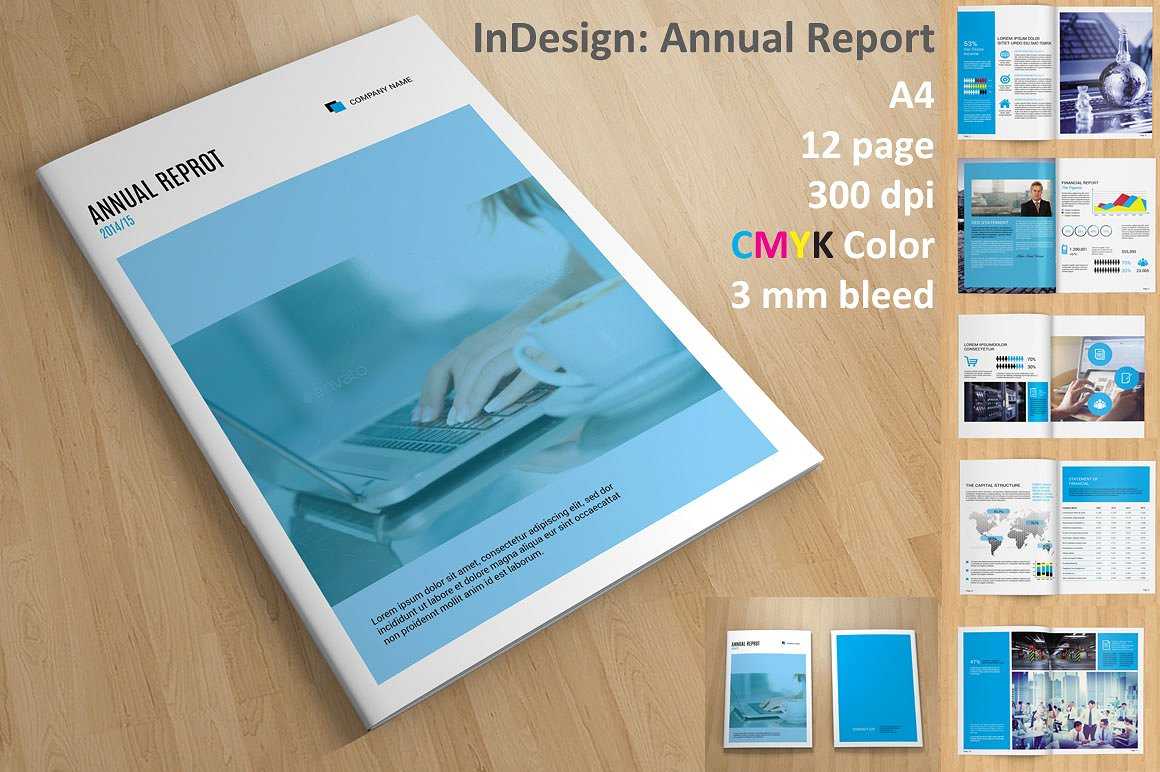 Annual Report Indesign Template Free Within Free Indesign Report Templates