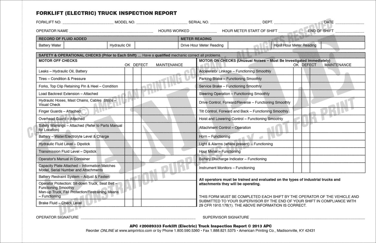 Archaicawful Daily Vehicle Inspection Report Template Ideas Pertaining To Daily Inspection Report Template