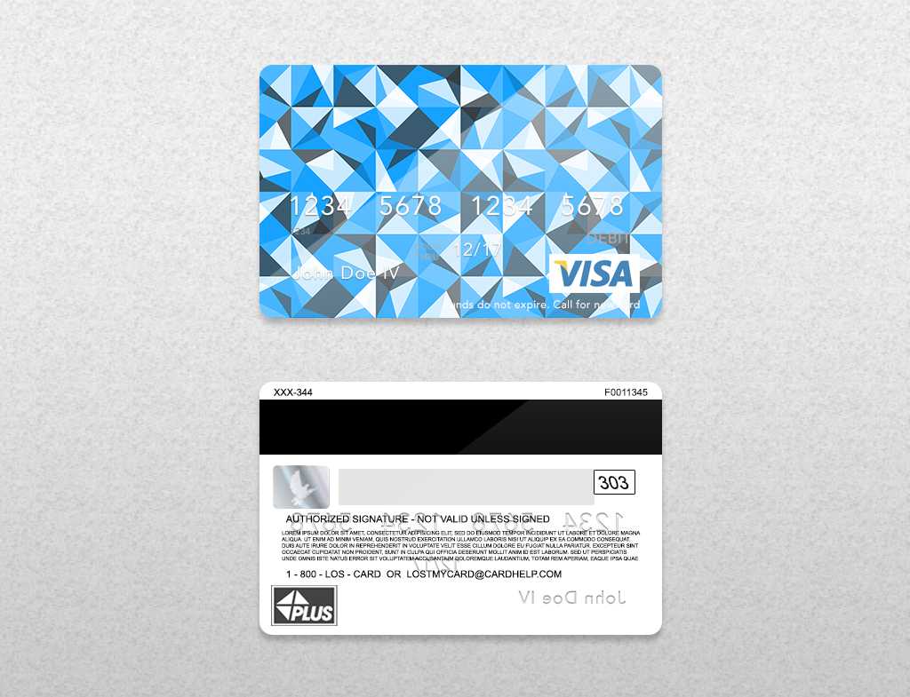 Bank Card Psd Template On Behance Pertaining To Credit Card Templates For Sale