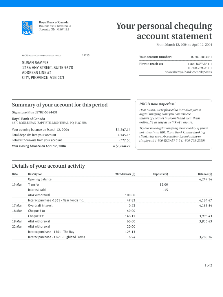 Bank Statement Generator – Fill Online, Printable, Fillable Intended For Credit Card Statement Template