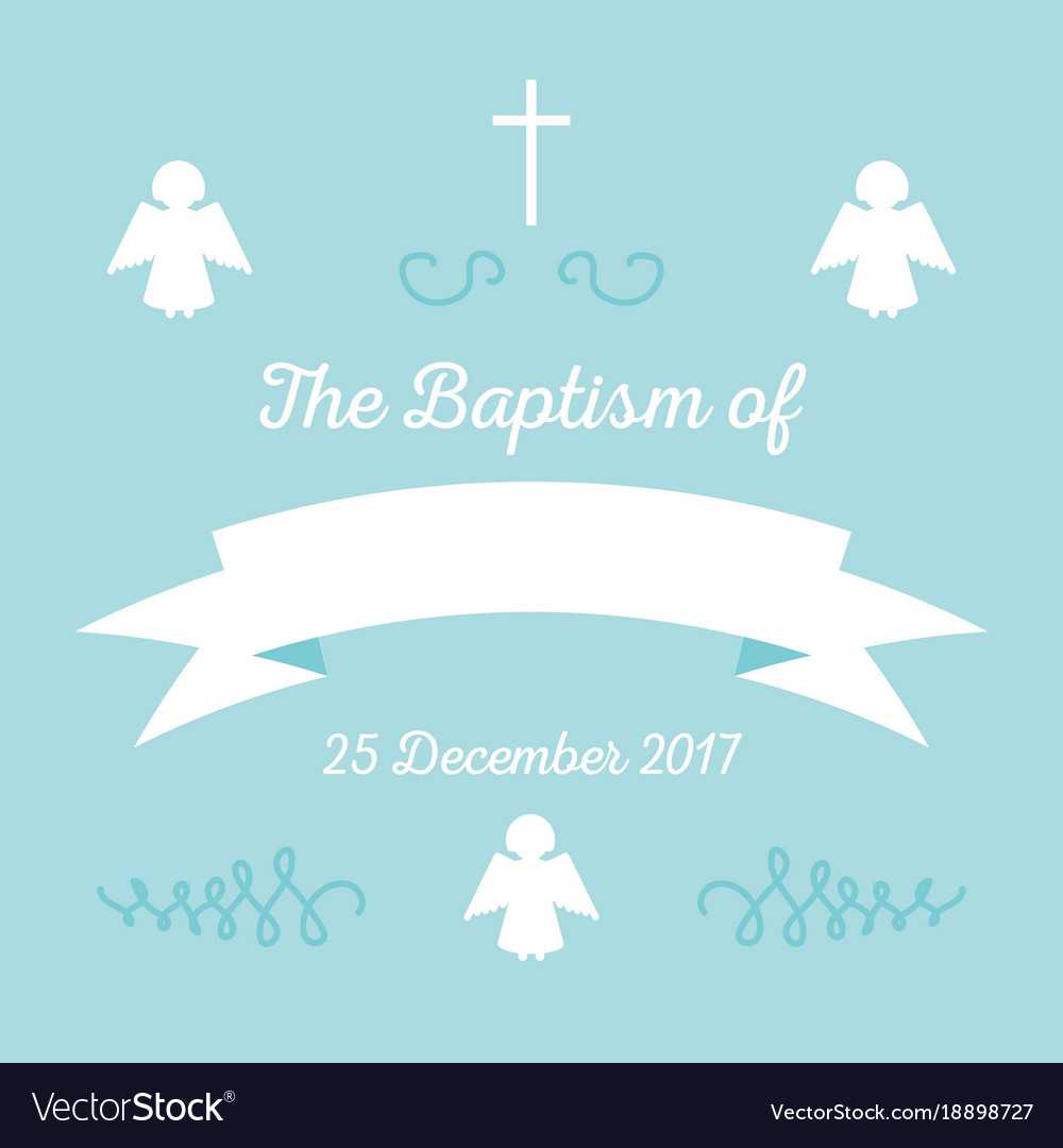 Baptism Invitation Template Within Free Christening Invitation Cards Templates