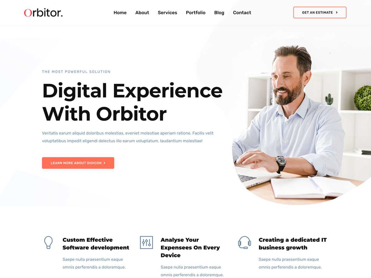 Best 50 Bootstrap Business Templates For 2020 – Themefisher Inside Estimation Responsive Business Html Template Free Download