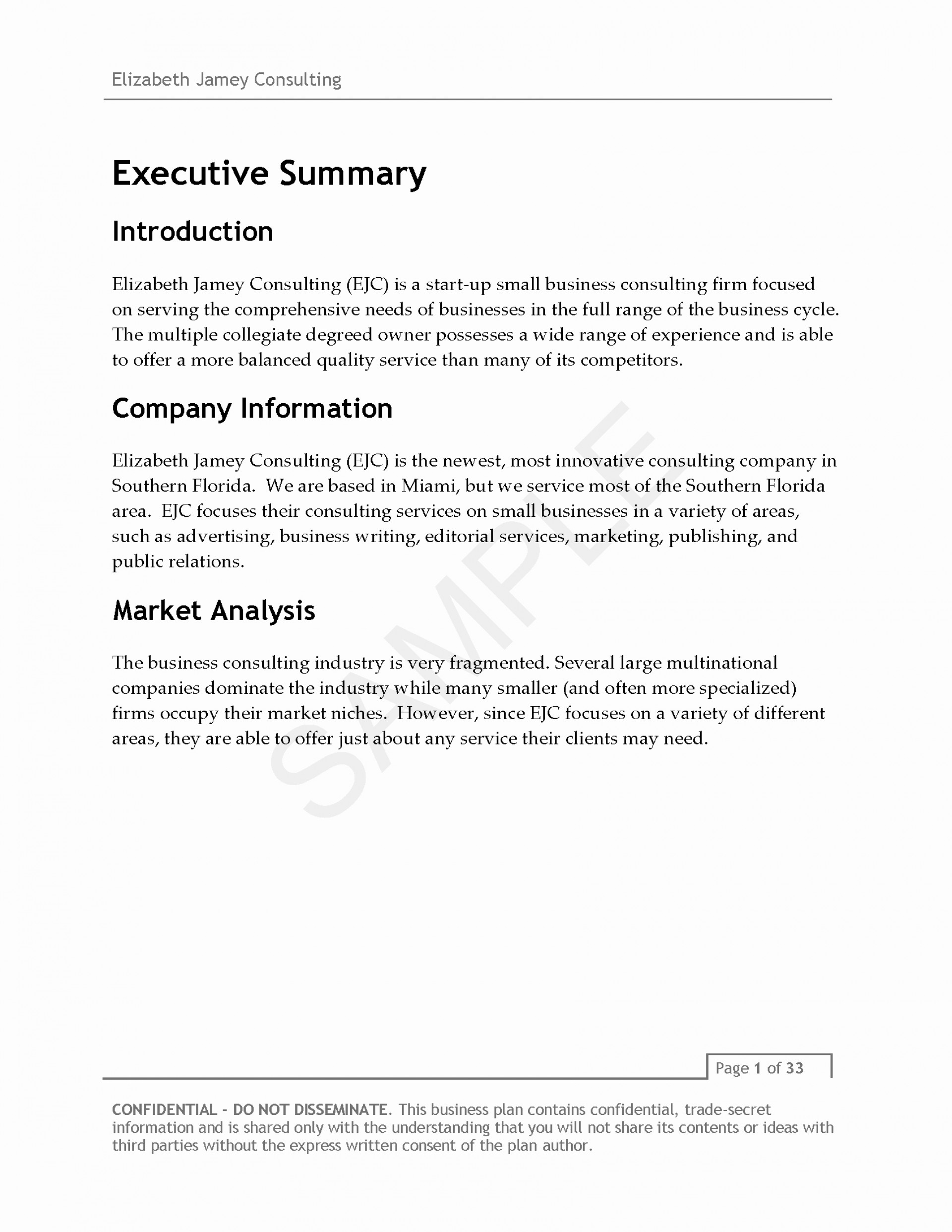 Best Consulting Business Plan Template Ideas Firm Example Within Consulting Business Plan Template Free