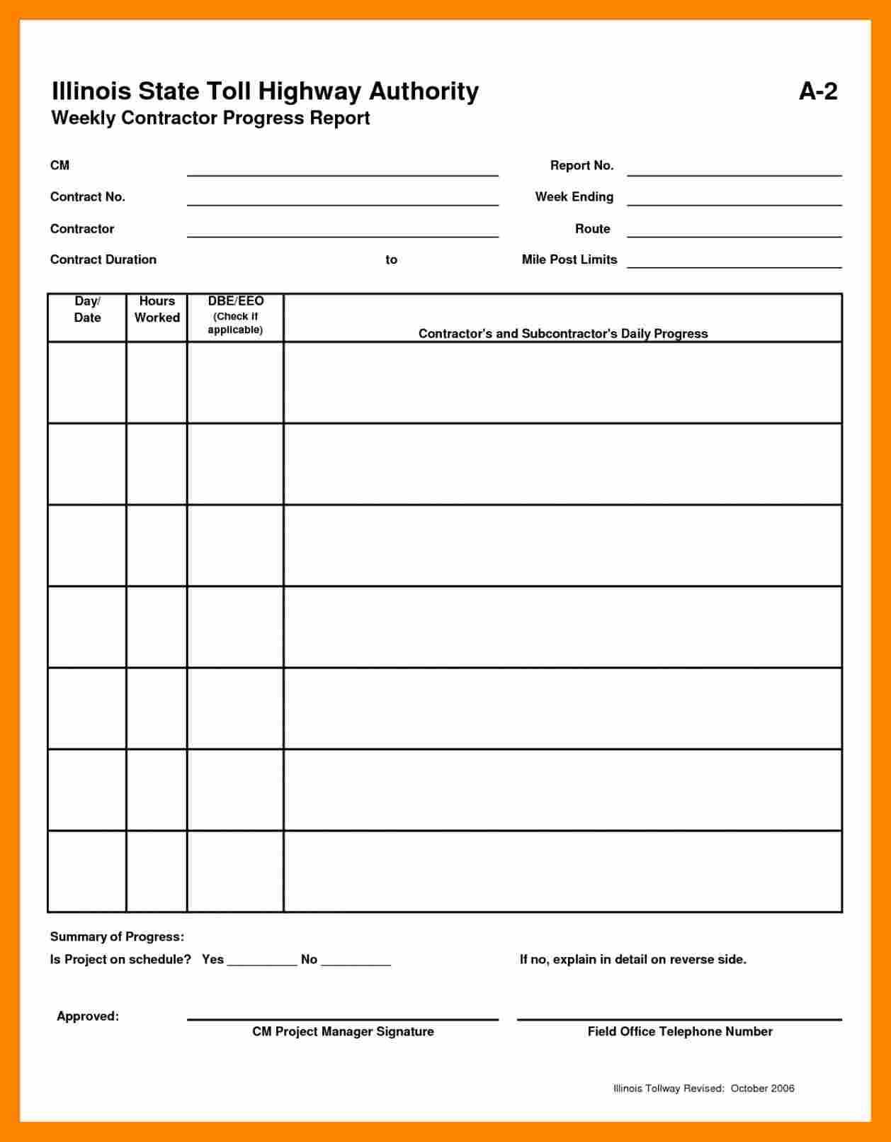 Best Examples Daily Report Template Free Templates Download With Field Report Template