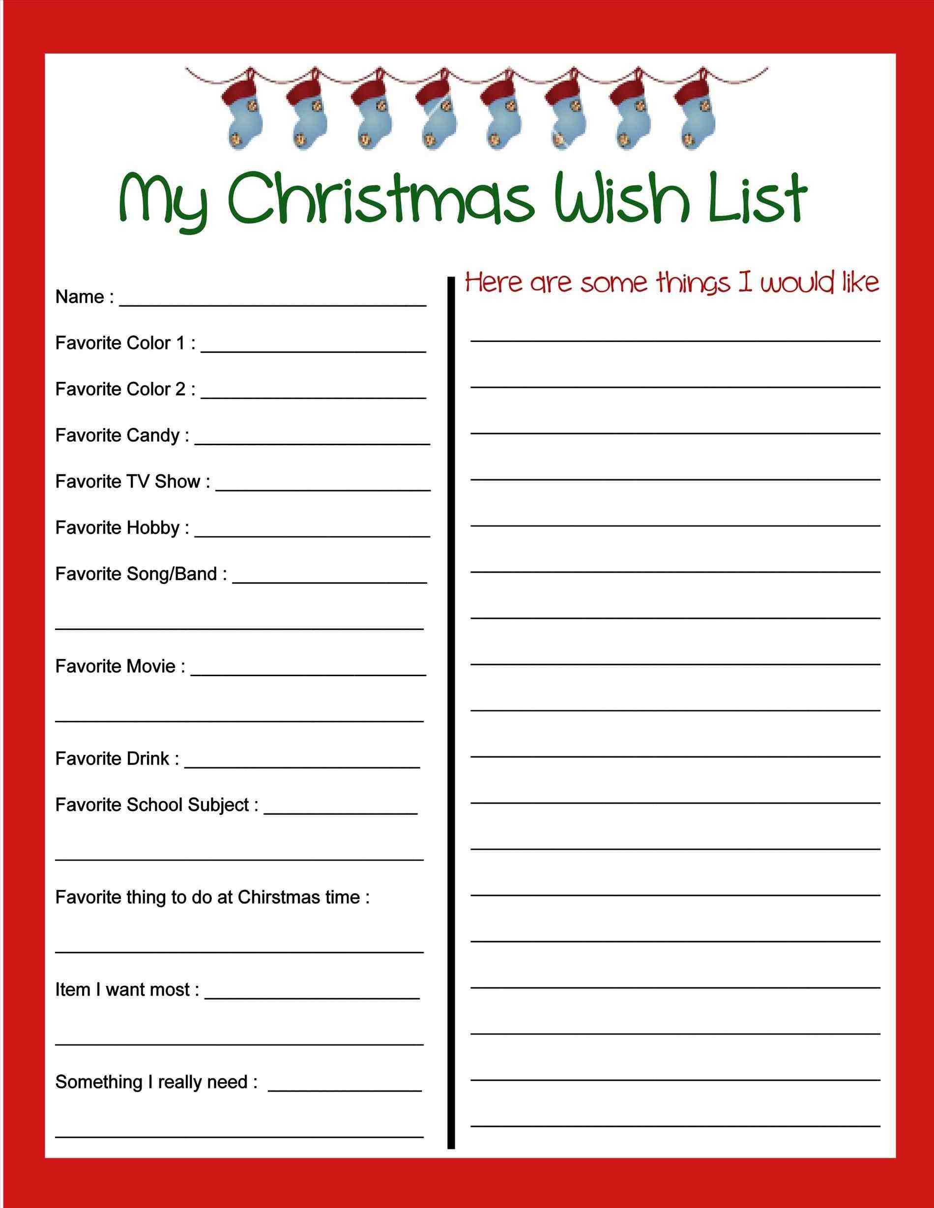 Best Top 5 Free Christmas Card List Templates – Sample With Regard To Christmas Card List Template