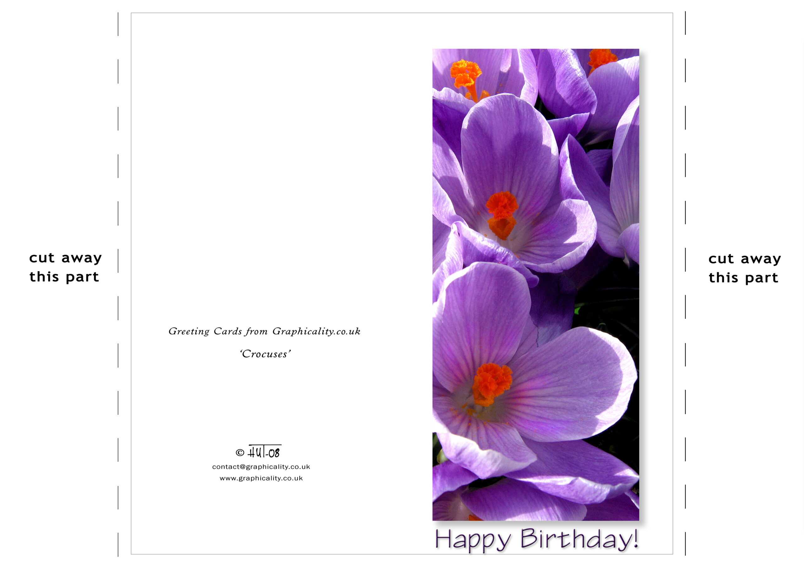 Birthday Card Template Printable ] – Free Party Invitation Inside Foldable Birthday Card Template