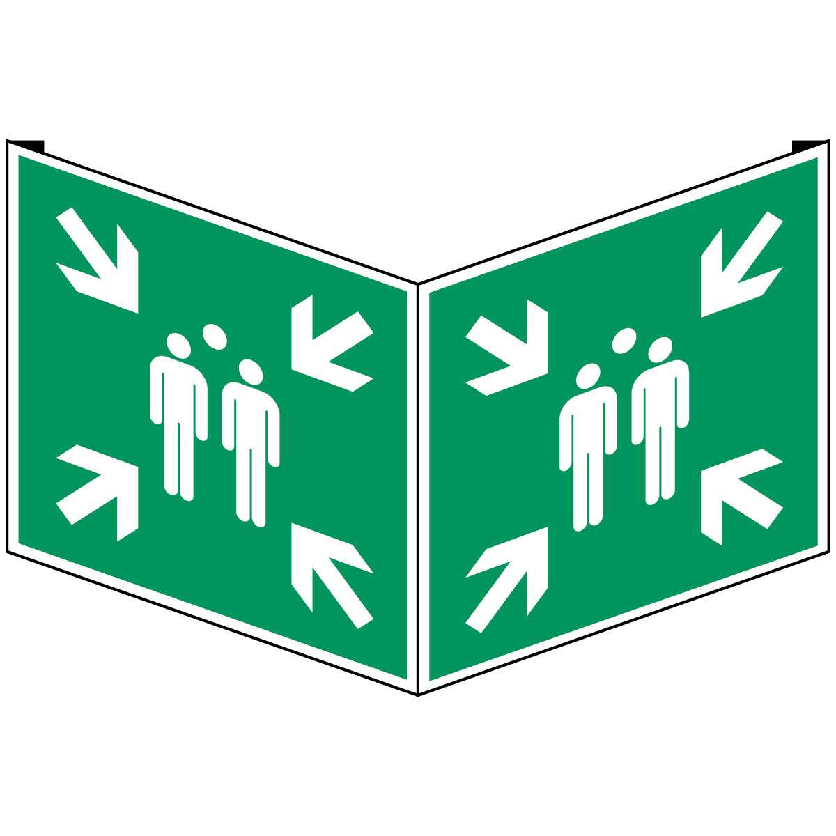 Brady Part: 814936 | Iso Safety Sign – Evacuation Assembly Within Evacuation Label Template