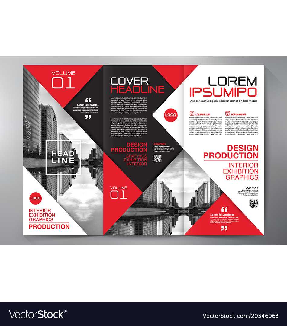 Brochure 3 Fold Flyer Design A4 Template For E Brochure Design Templates