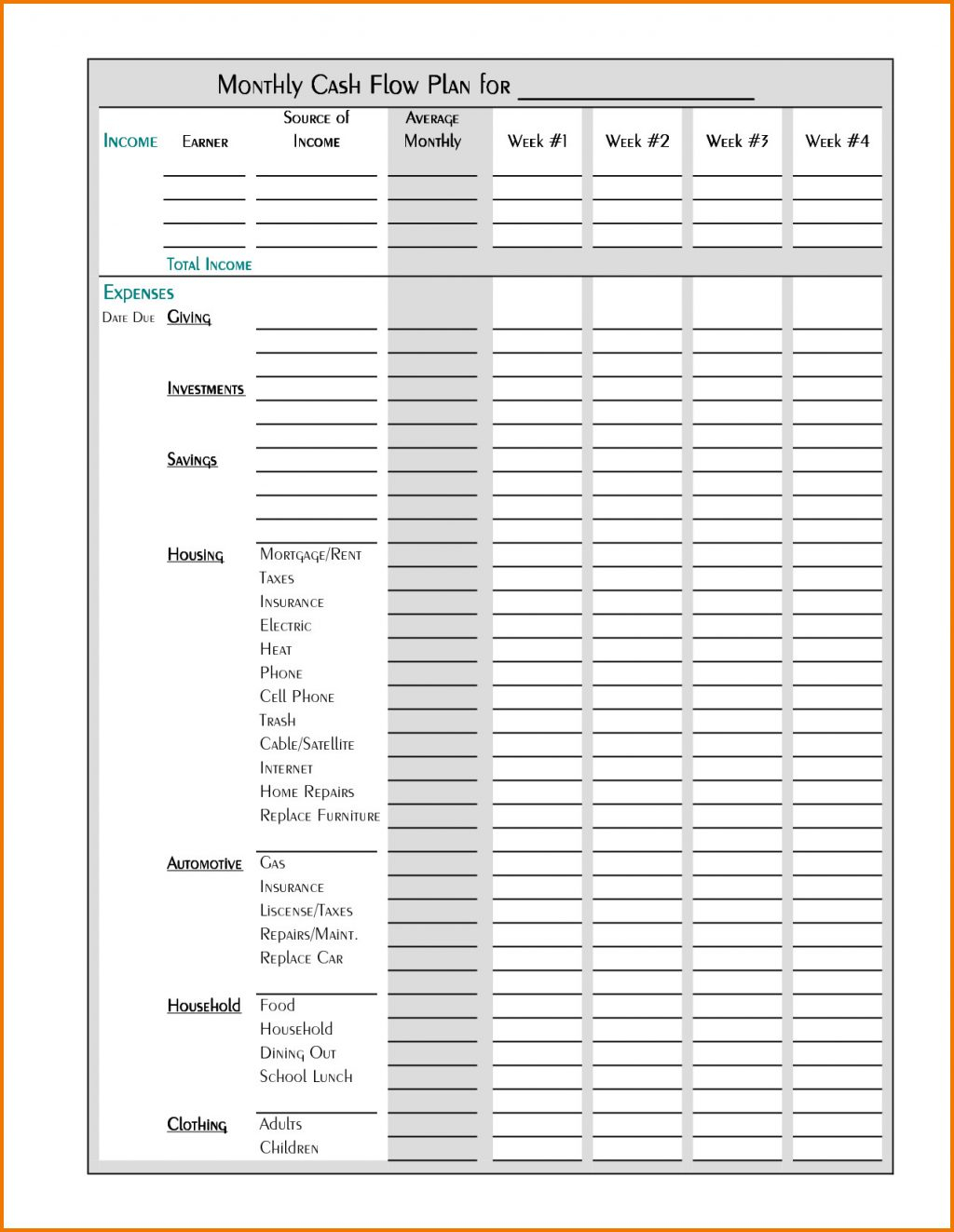 Budget Report Template Variance Monthly Format Flexible Pertaining To Flexible Budget Performance Report Template