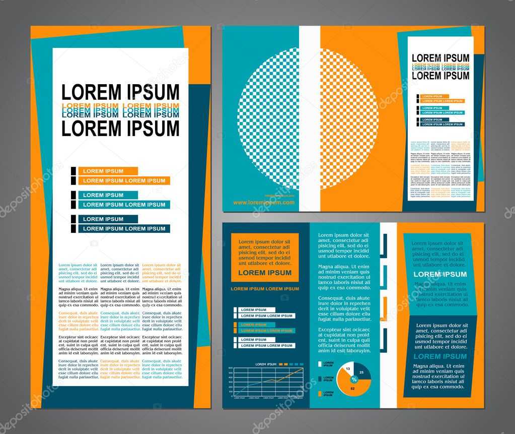 Business Brochure Layout, Three Fold Flyer Template Design Pertaining To Flyer Template Pages