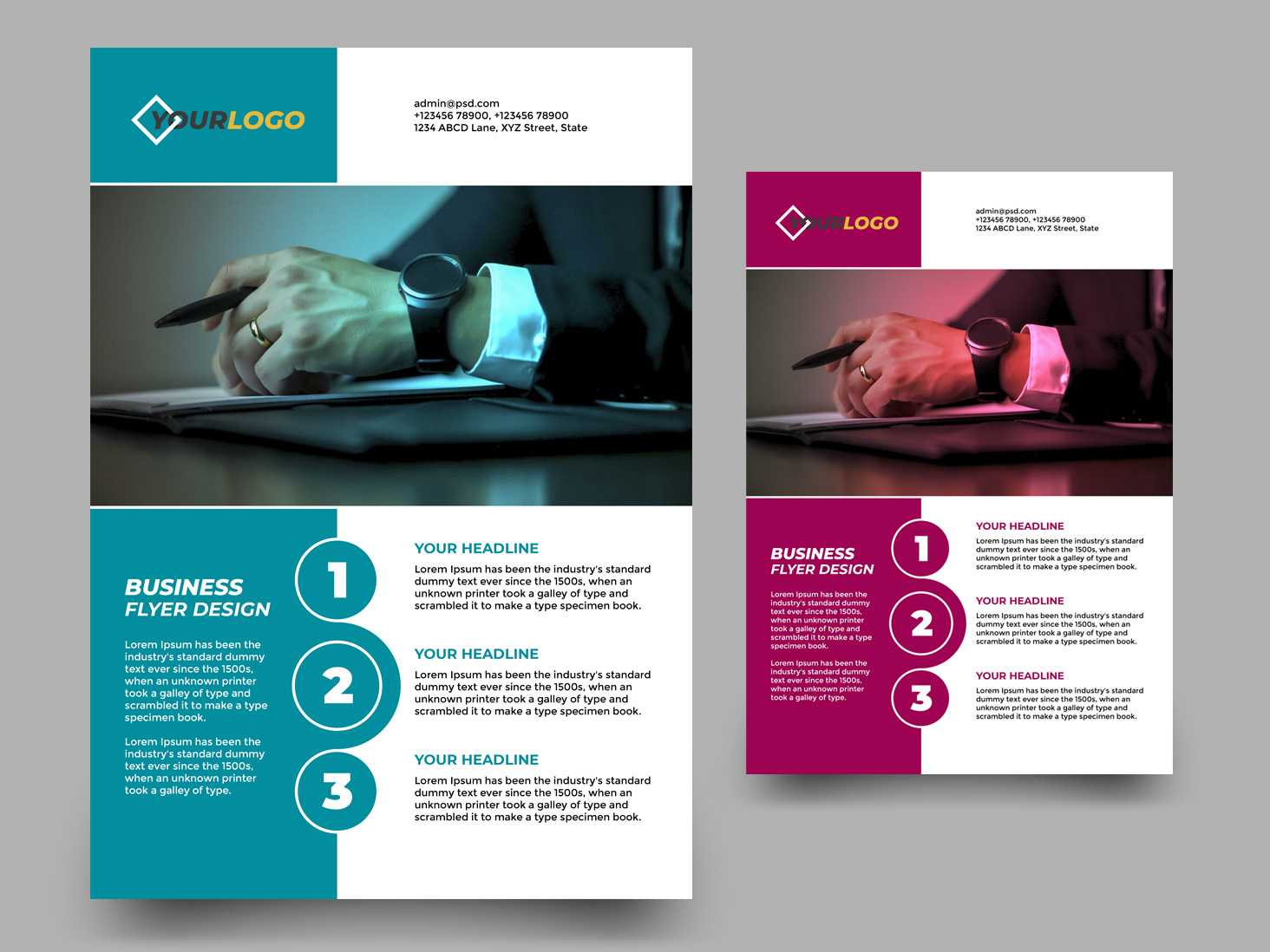 Business Flyer Designmd. Abir Hasan On Dribbble In Designs For Flyers Template