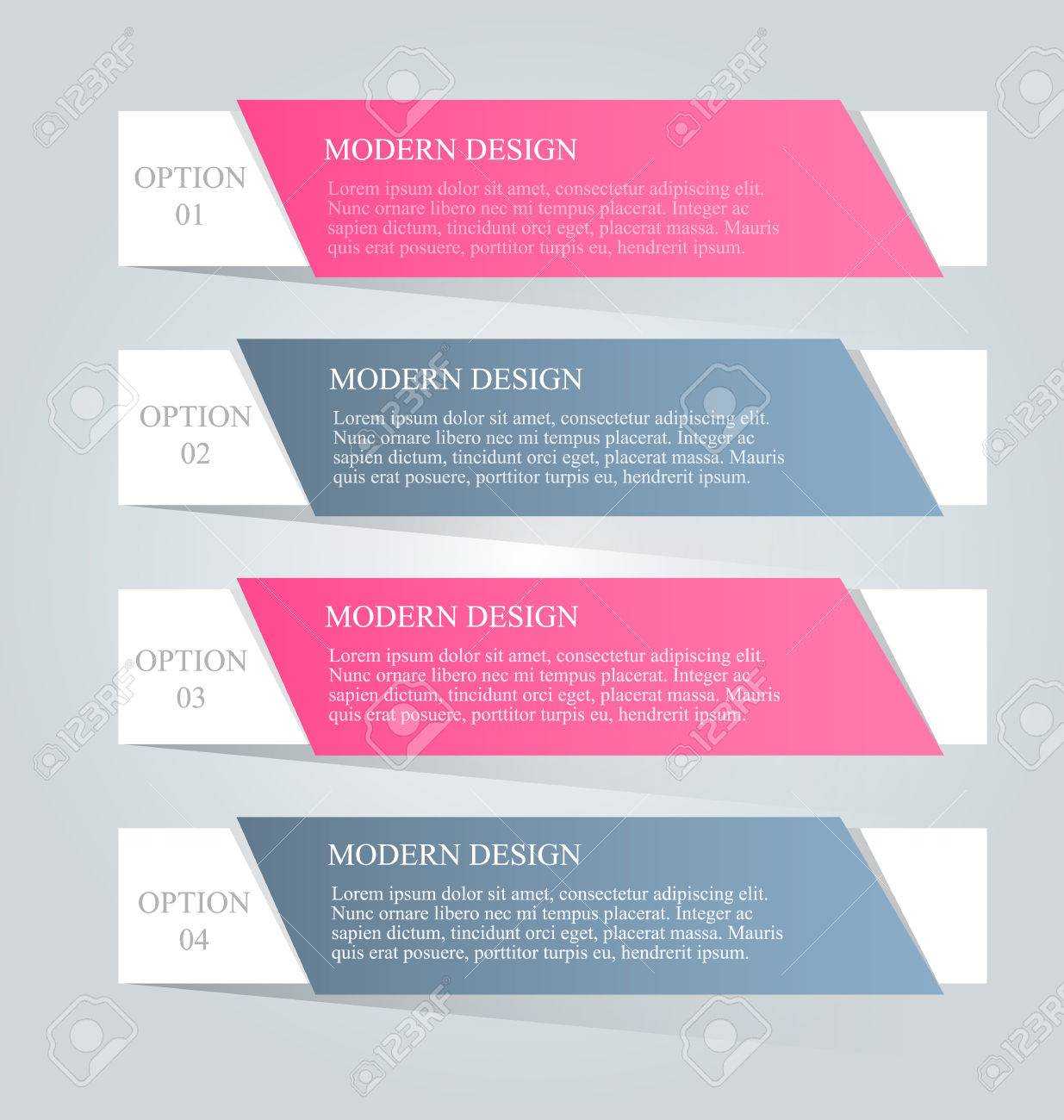 Business Infographics Tabs Template For Presentation, Education,.. With Flyer With Tabs Template