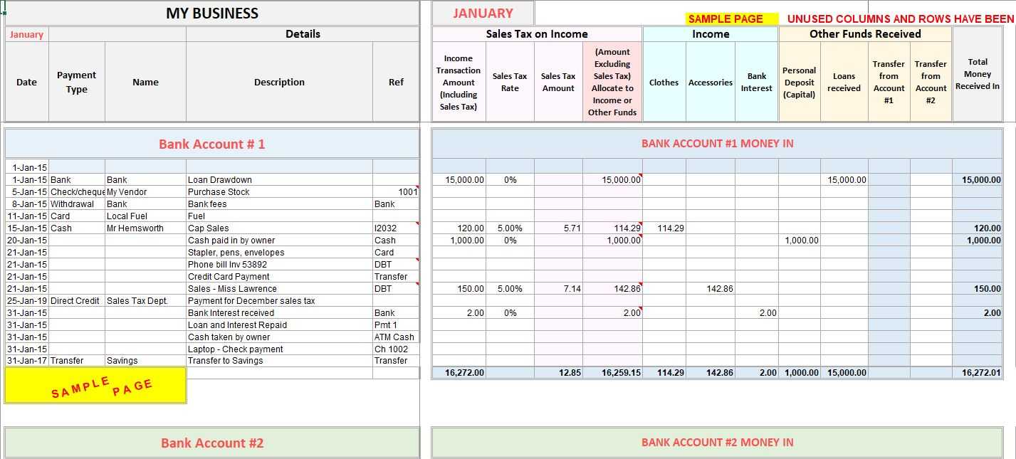 Business Plan Small Accounts Spreadsheet Editable Bank Inside Excel Templates For Small Business Accounting
