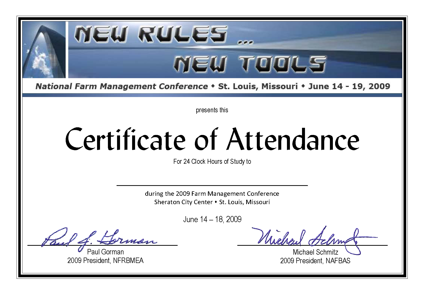 Certificate Of Attendance Conference Template ] – Of In Conference Certificate Of Attendance Template