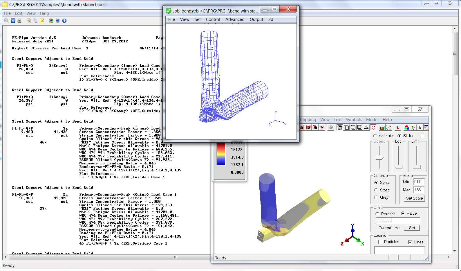 Chempute Software  Finite Element Analysis For Piping / Vessels Intended For Fea Report Template